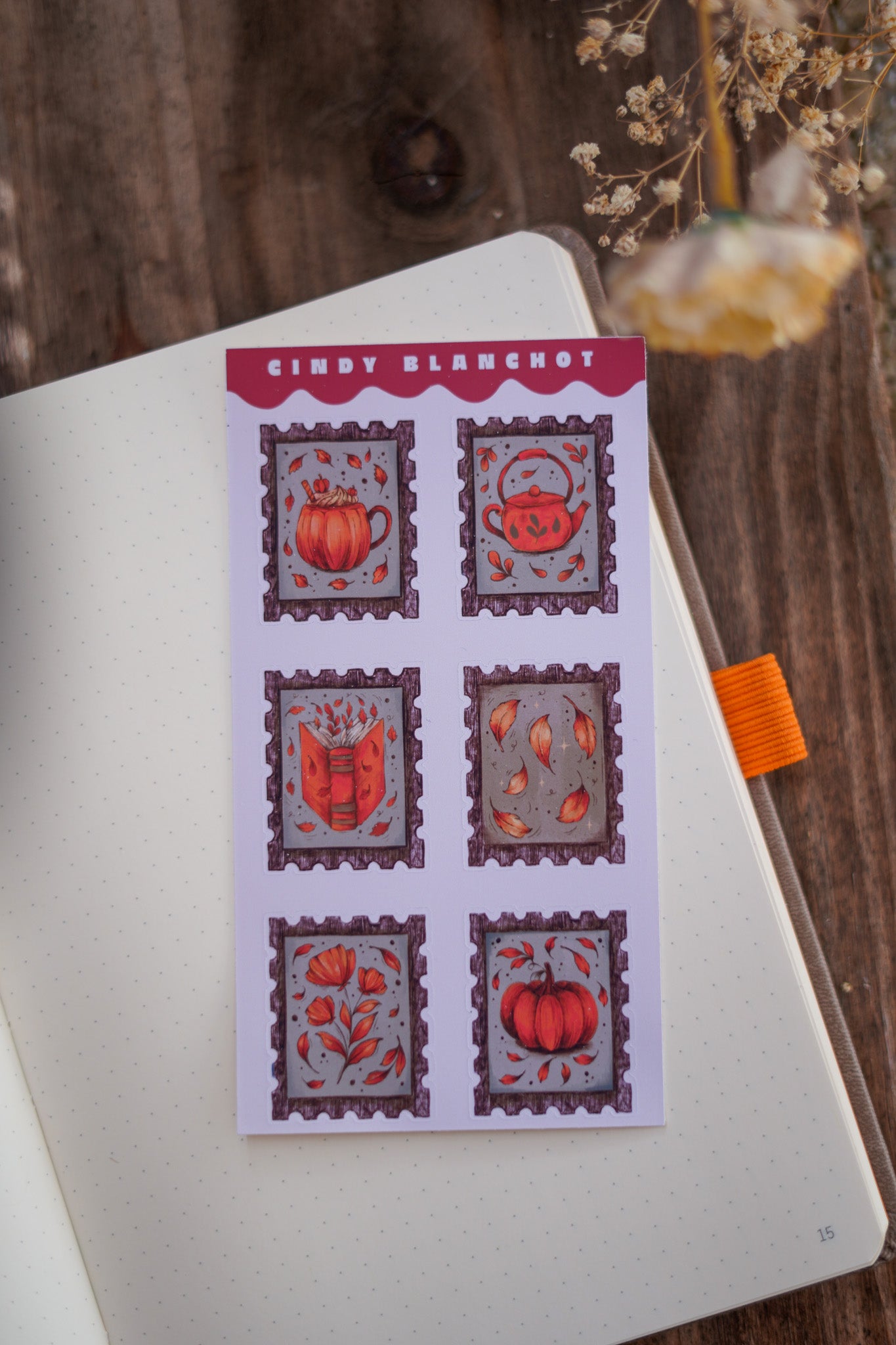 Planche sitckers - Les timbres