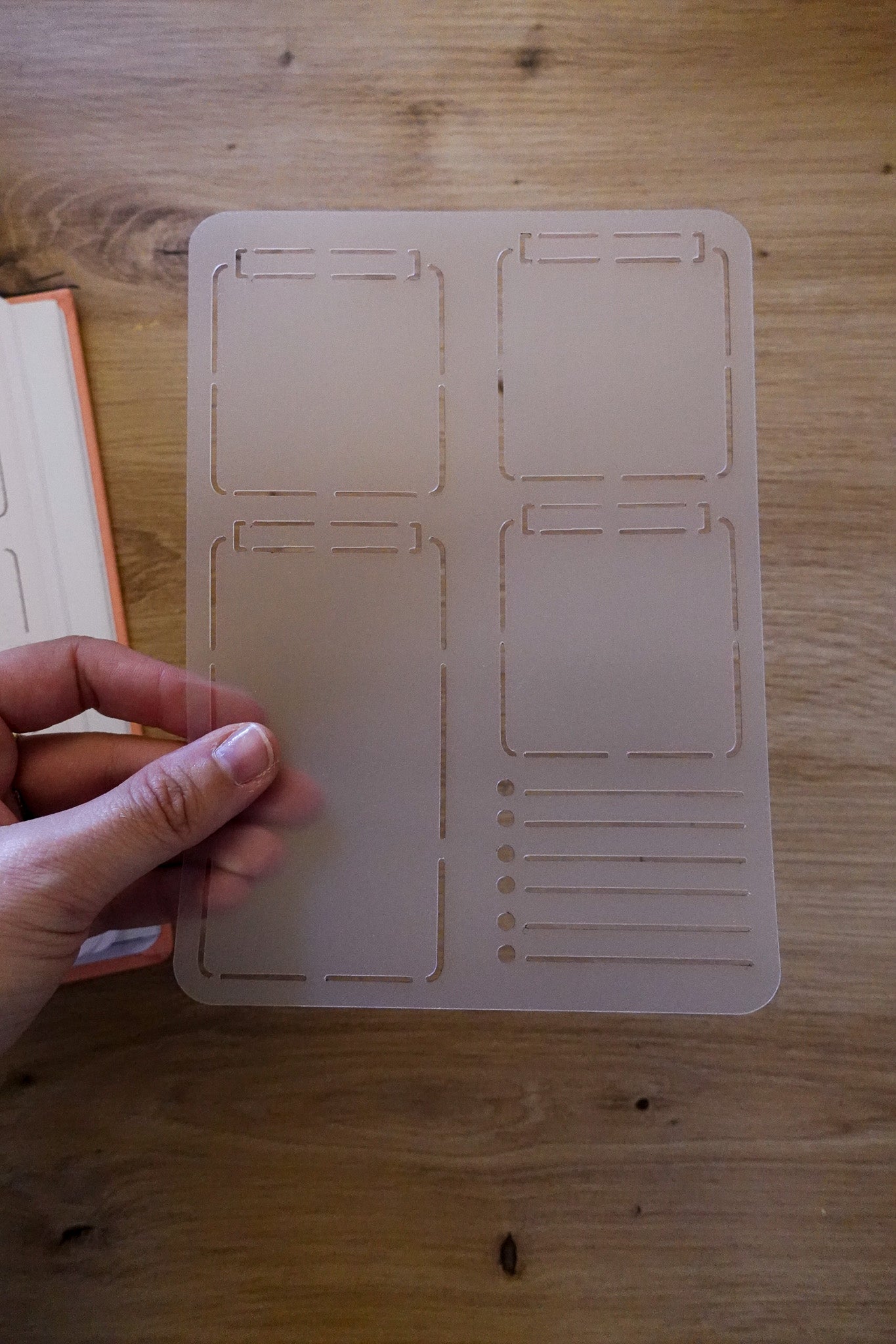 Pack A5 "Orgalia" - 3 pochoirs