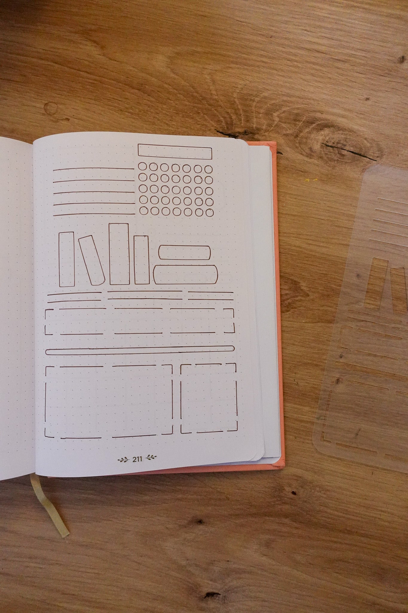 Pochoir A5 "Liréna"