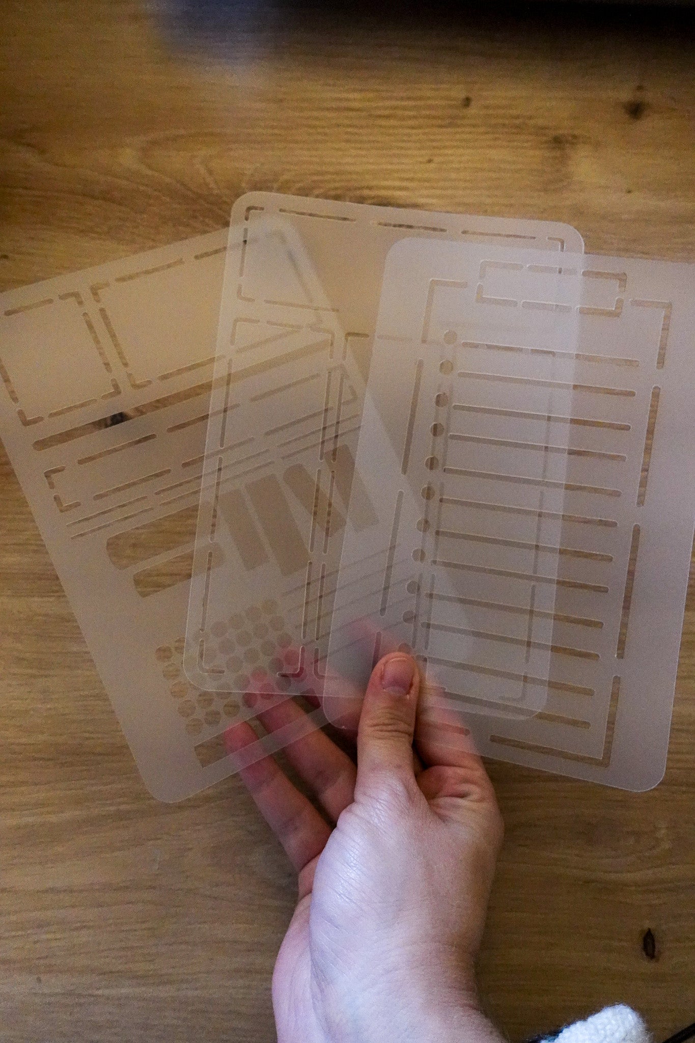 Pack A5 "Planélia" - 3 pochoirs