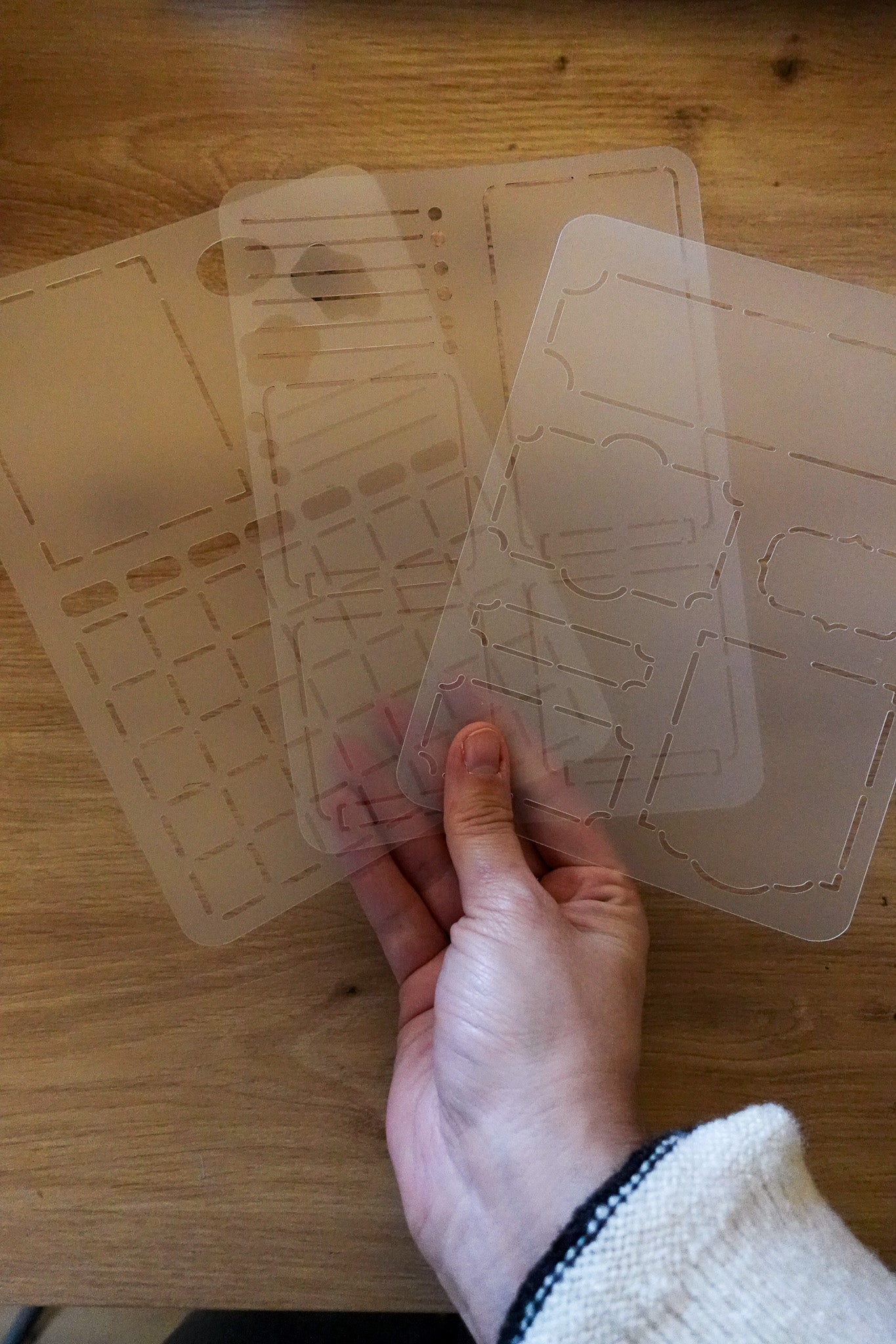 Pack A5 "Orgalia" - 3 pochoirs