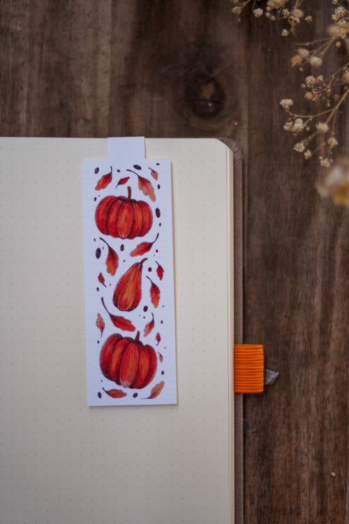 Marque page - Citrouilles