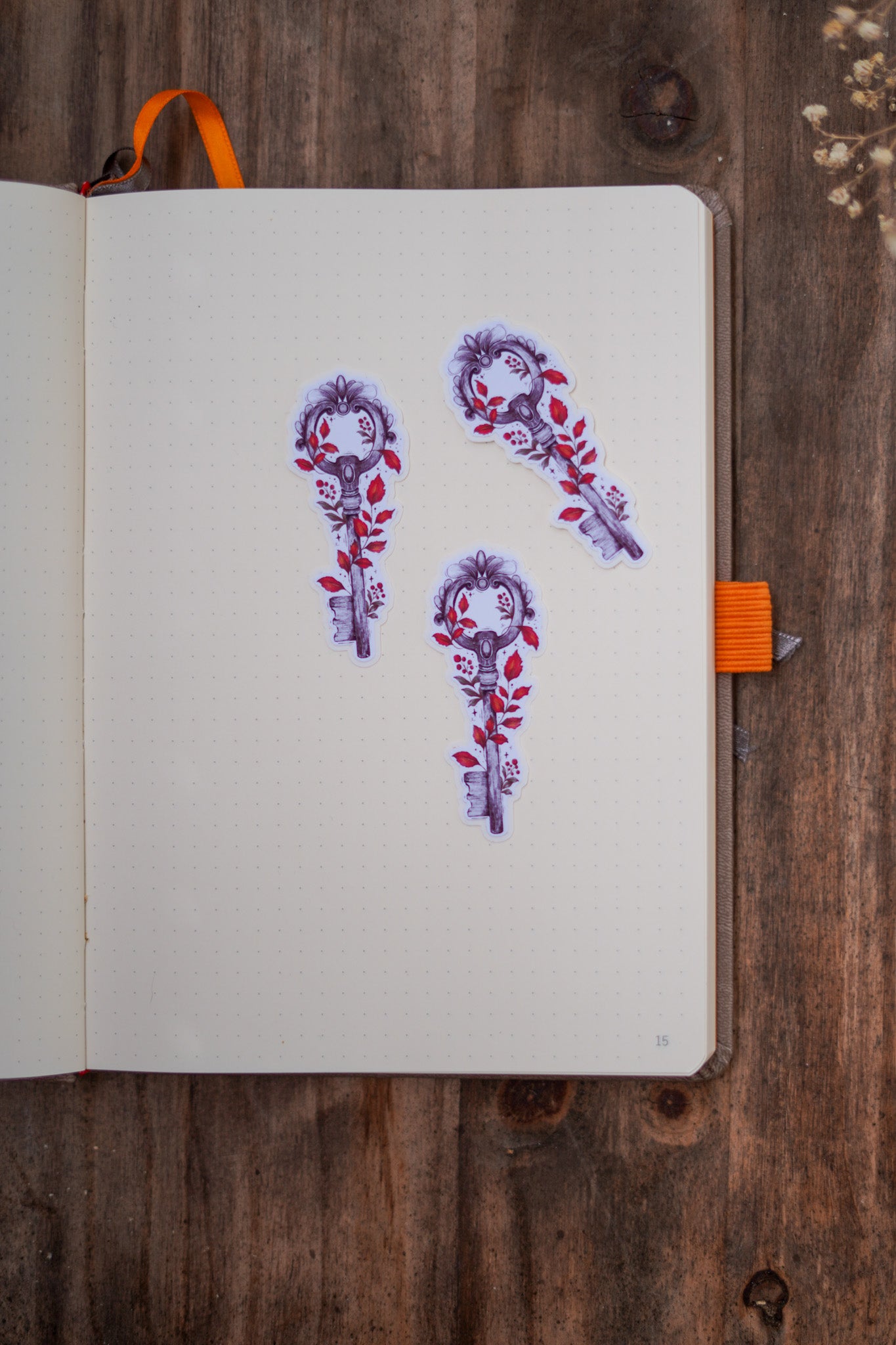 Sticker clé