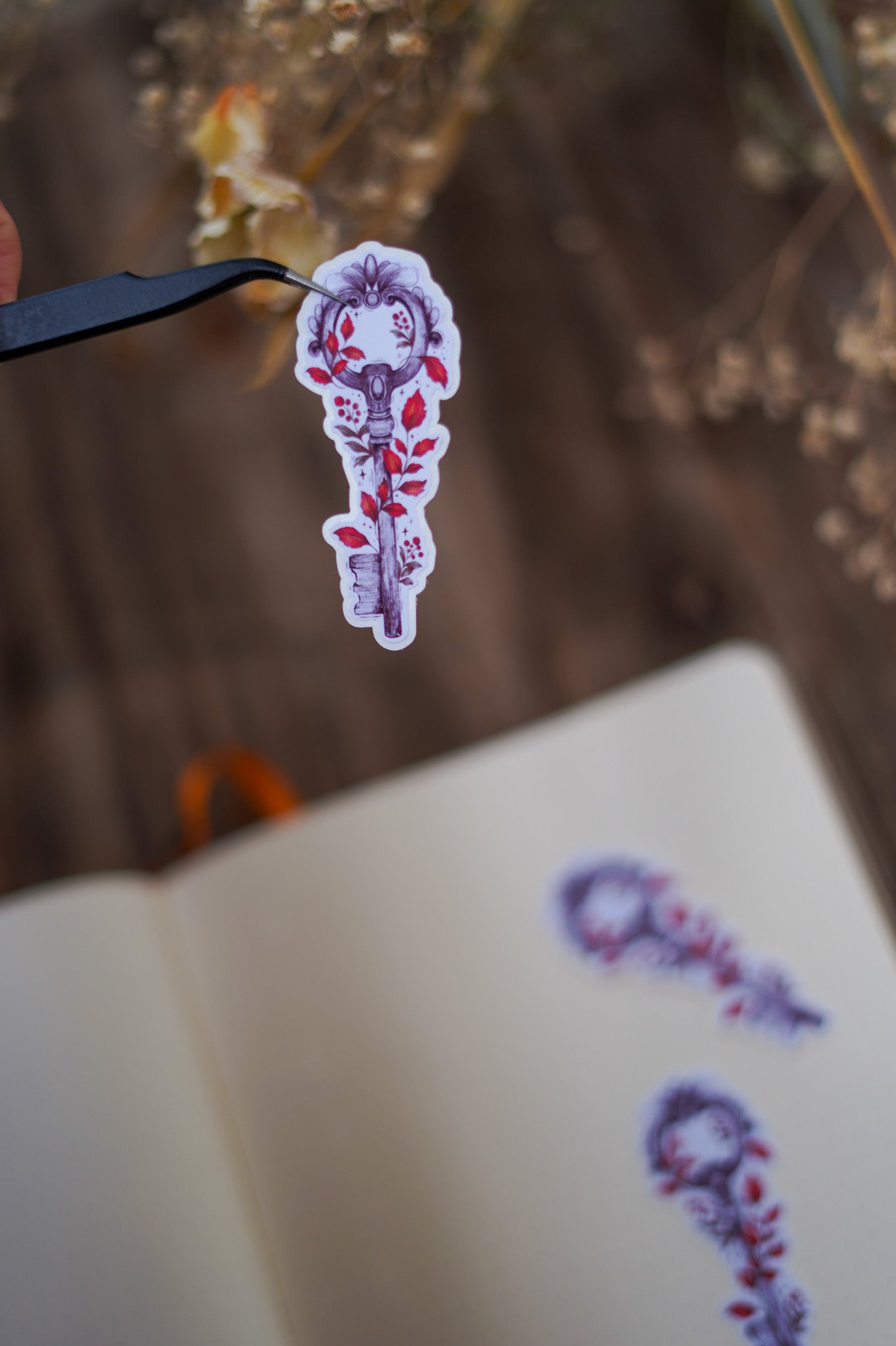 Sticker clé