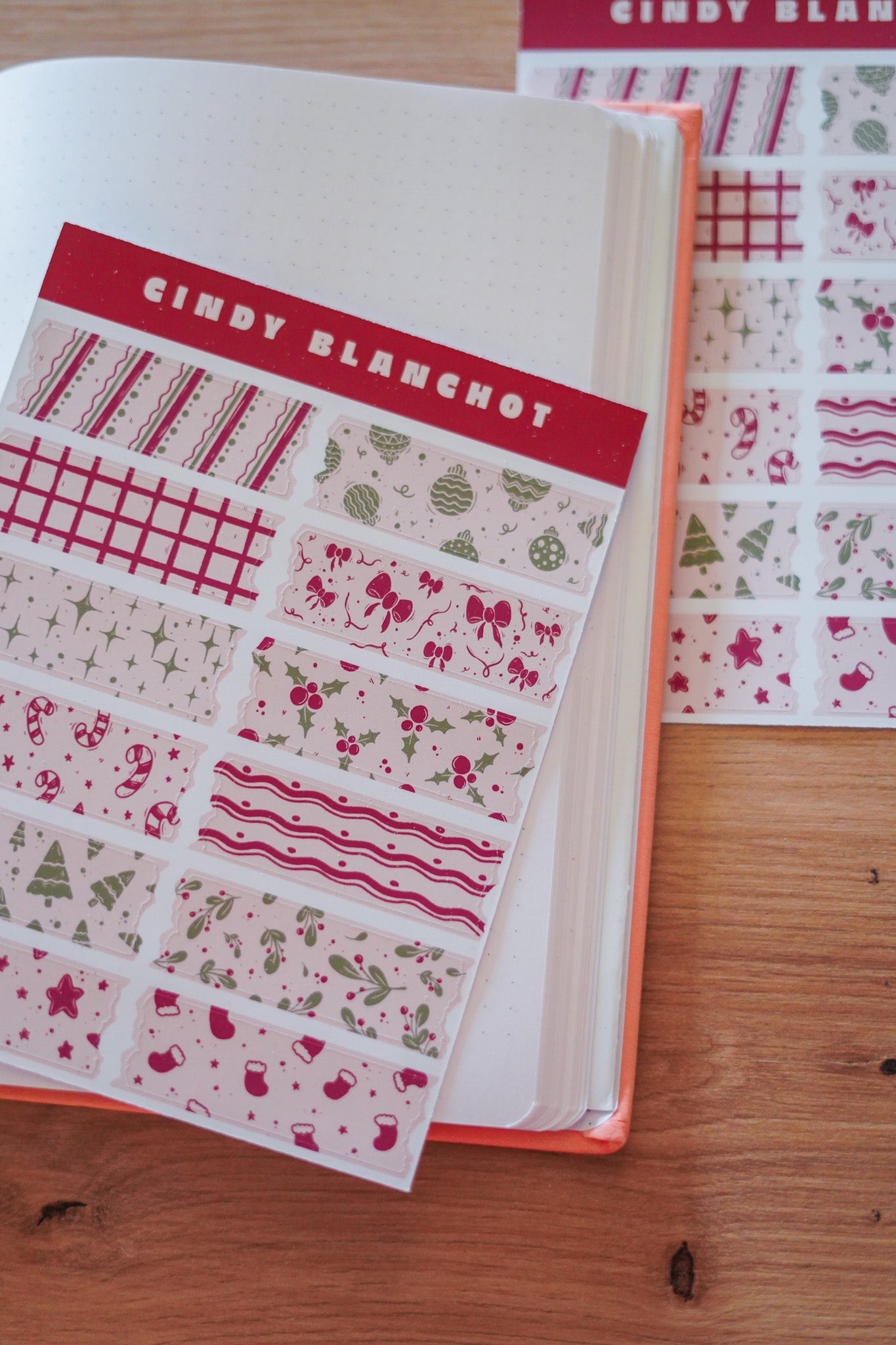 Planche sitckers - Masking tape