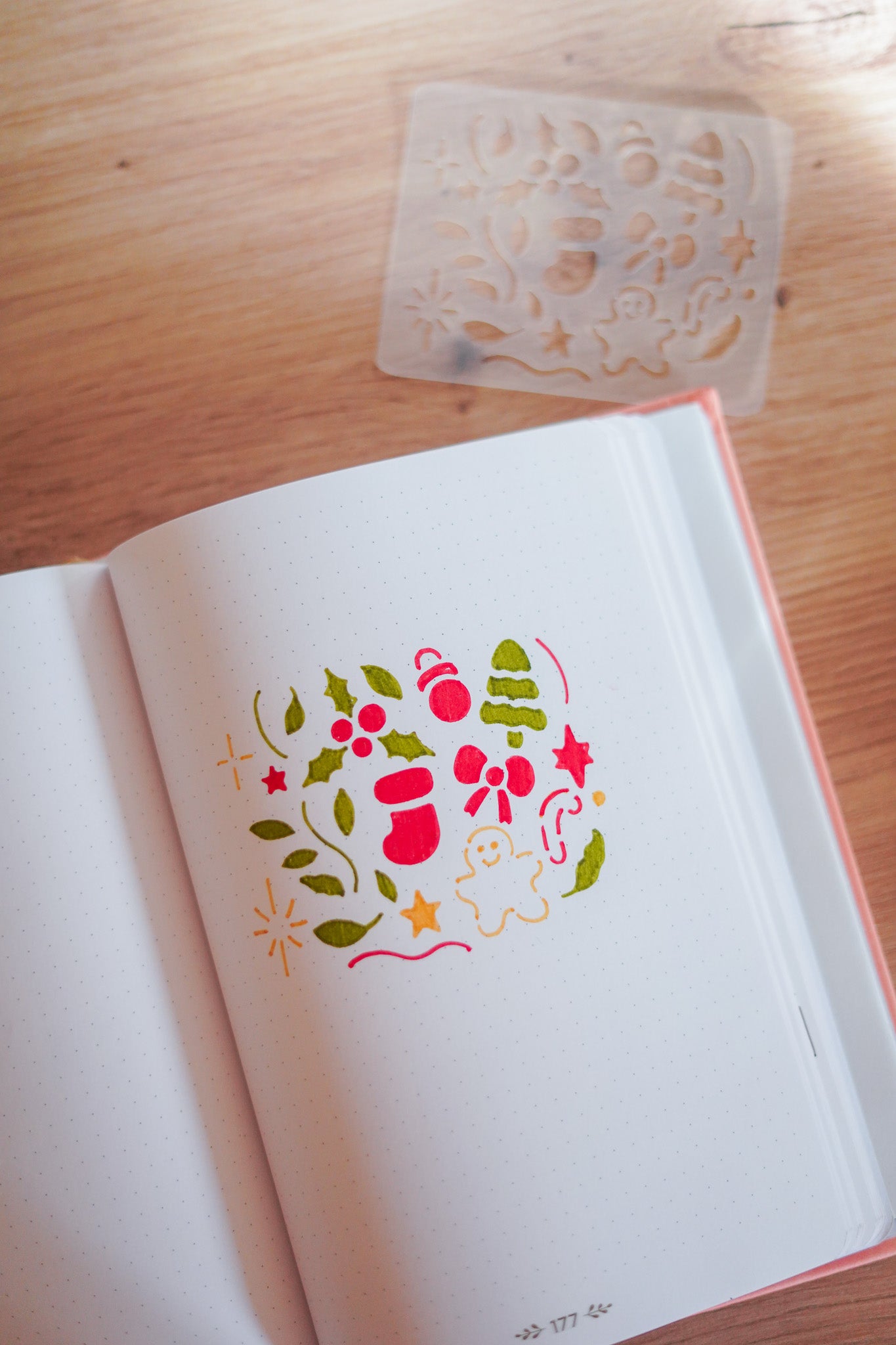 Pochoir A5 & A6 "Noelia"