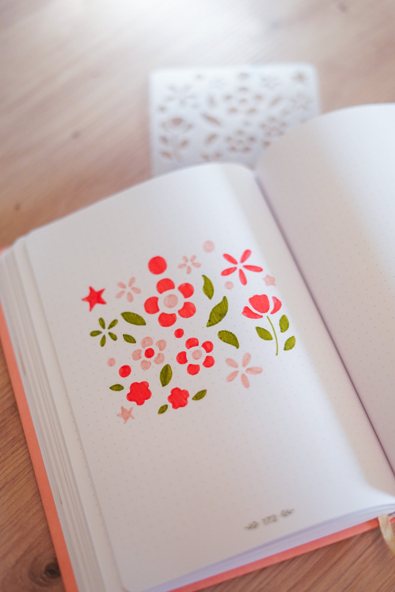 Pochoir A5 & A6 "Floréa"