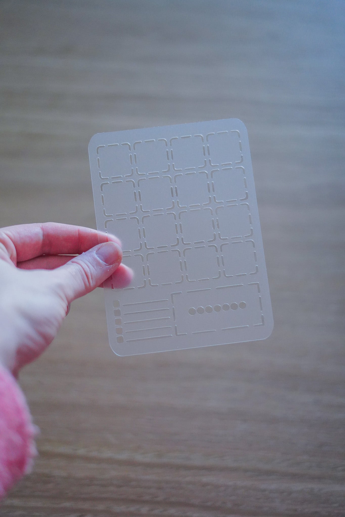 Pochoir A6 "Mini Minora"