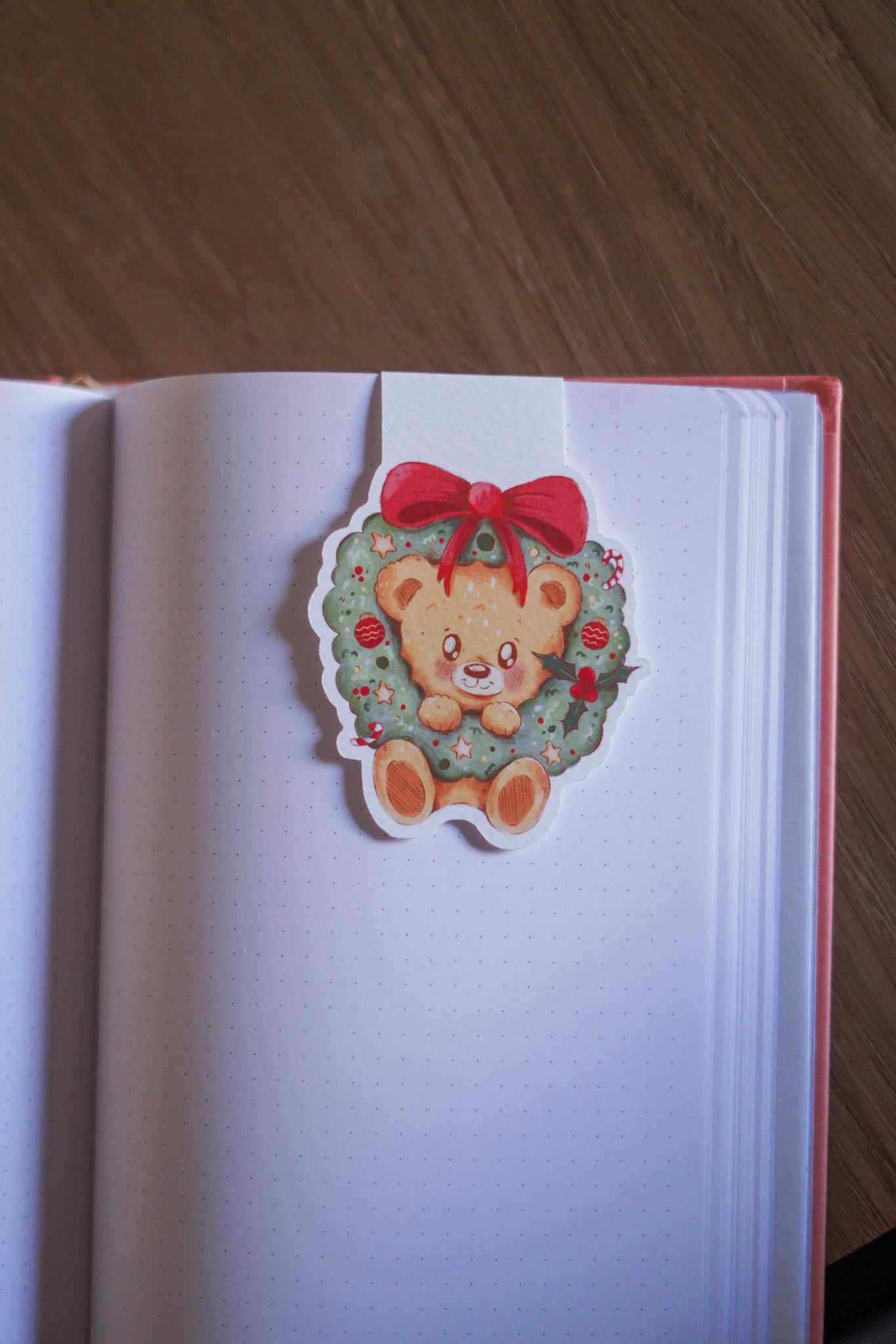 Marque page aimanté - Ourson